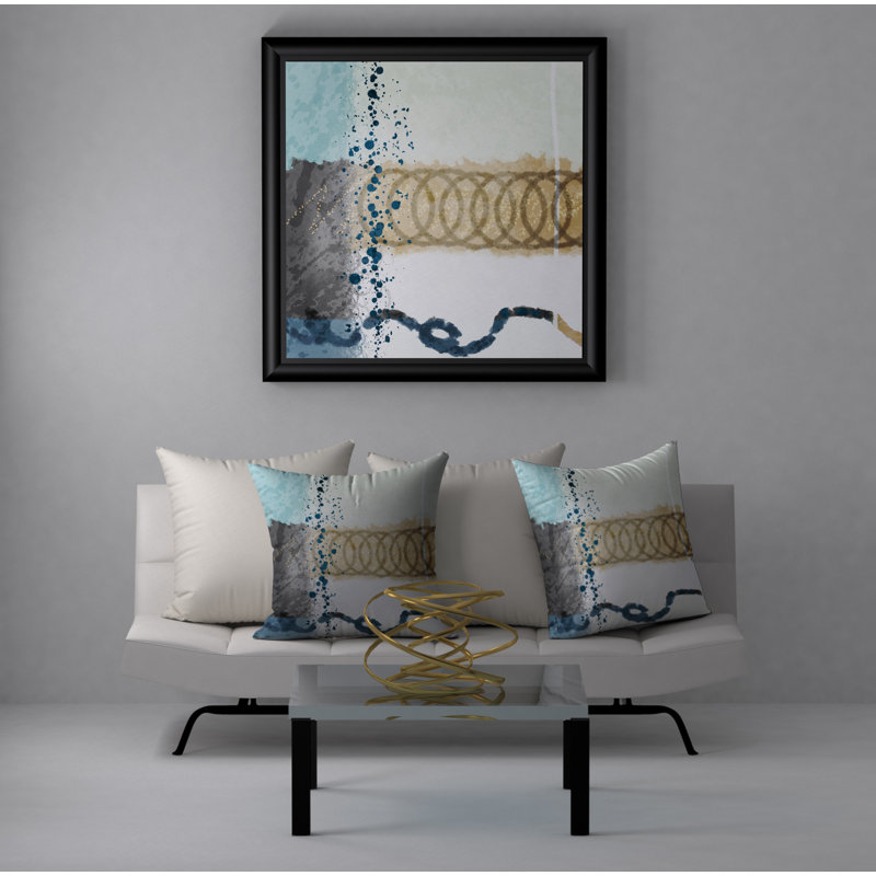 Housse de coussin carrée/insert, 20 po X 20 po
