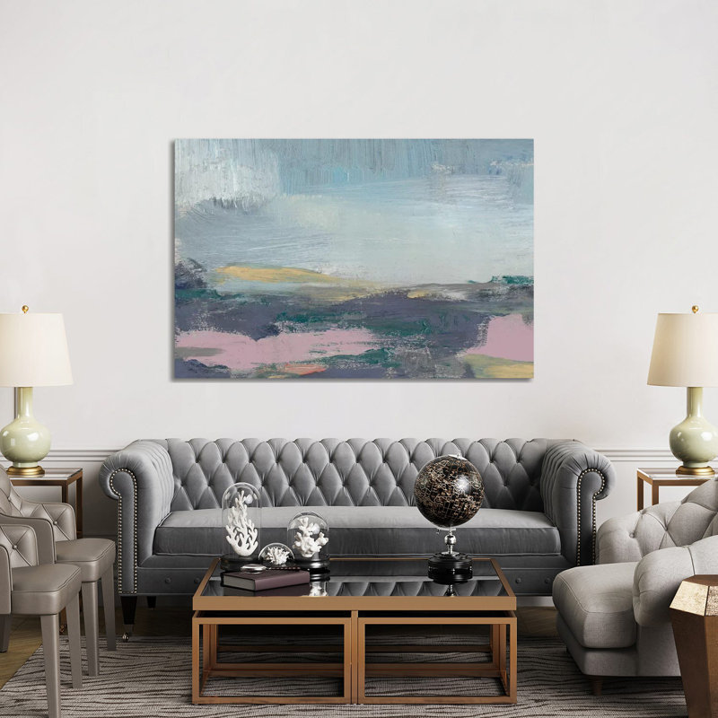 Pretty Horizon I by Jennifer Goldberger - Wrapped Canvas Painting, 152.5 cm H x 101.5 cm W