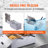 VEVOR 24L Electric Deep Fryer, With Dual Removable Basket And Lid