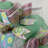 Easter Wreath with Glittering Pastel Letters
