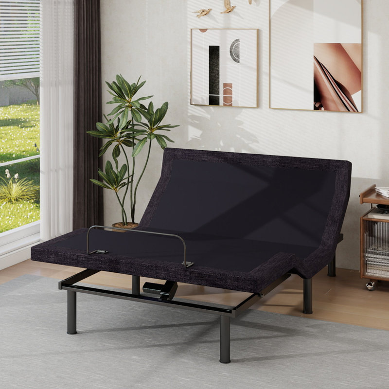 Adjustable Bed Frame With Smart Controls – No Mattress Included, Full