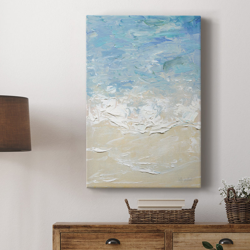 Ocean's Calling -Custom Wrapped Gallery Cavas, 18" H x 12" W