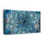 Mandala en bleu II sur toile-714813673