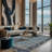Machine Washable Gray Area Rug-1544425953