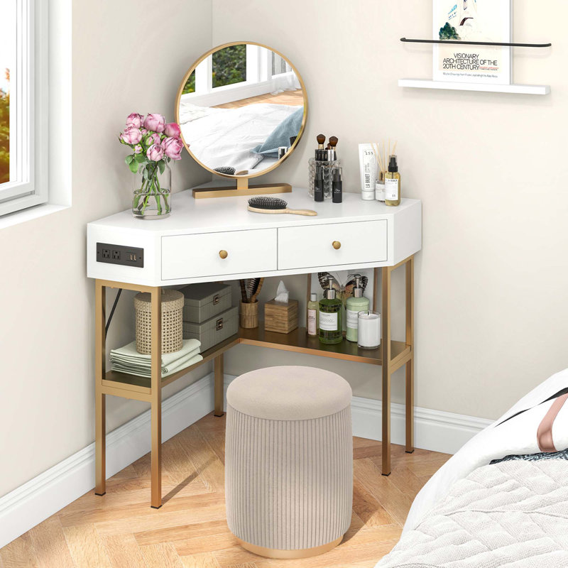 Badin 39.5'' W Corner Desk 