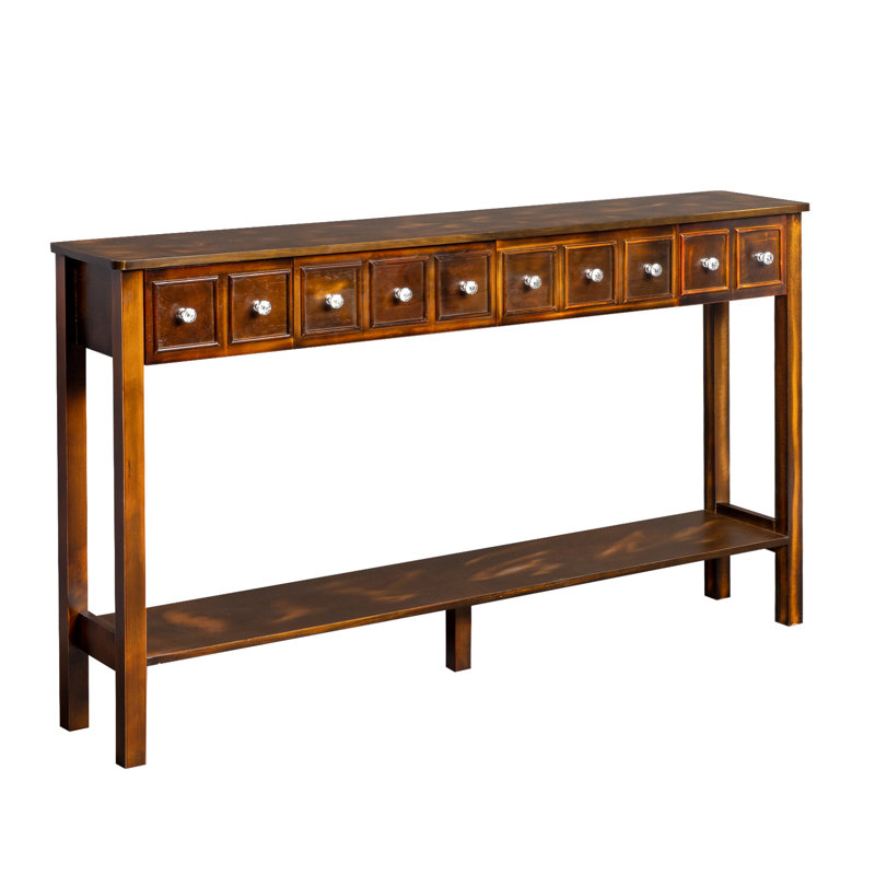 Console 60,03 po, Brun