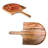 Acacia Wood Serving Pizza Peel Paddle