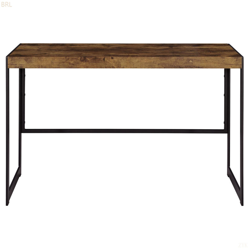 Bureau d'écriture Antique Muscade et bronze industriel