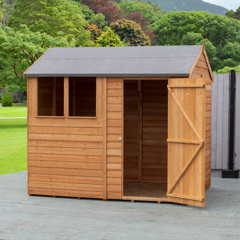 8 ft. W x 6 ft. D Garden Value Shed