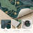 Leafy Vine Non-Slip Washable Kitchen Mats