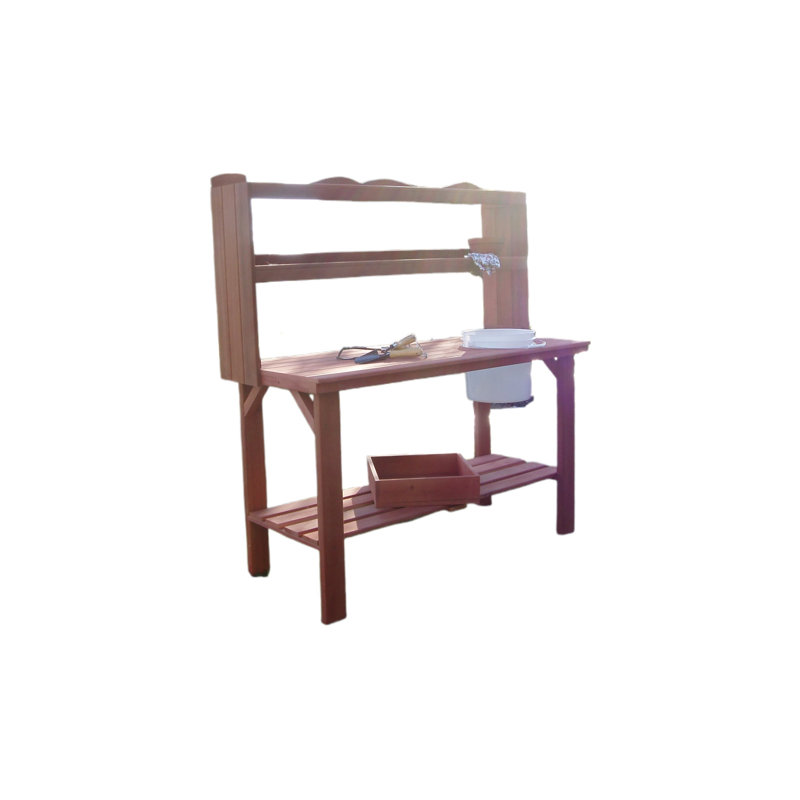 Dunlop Cedar Potting Bench, Cedar Stain
