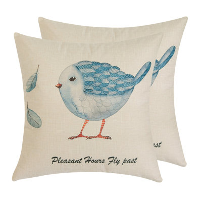 Nature Love Square Pillow Cover