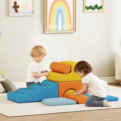 HOMCOM 140cm W Climbing Blocks