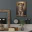 Art mural en métal luxueux «Baby Lion 1» par Momart-1097331786