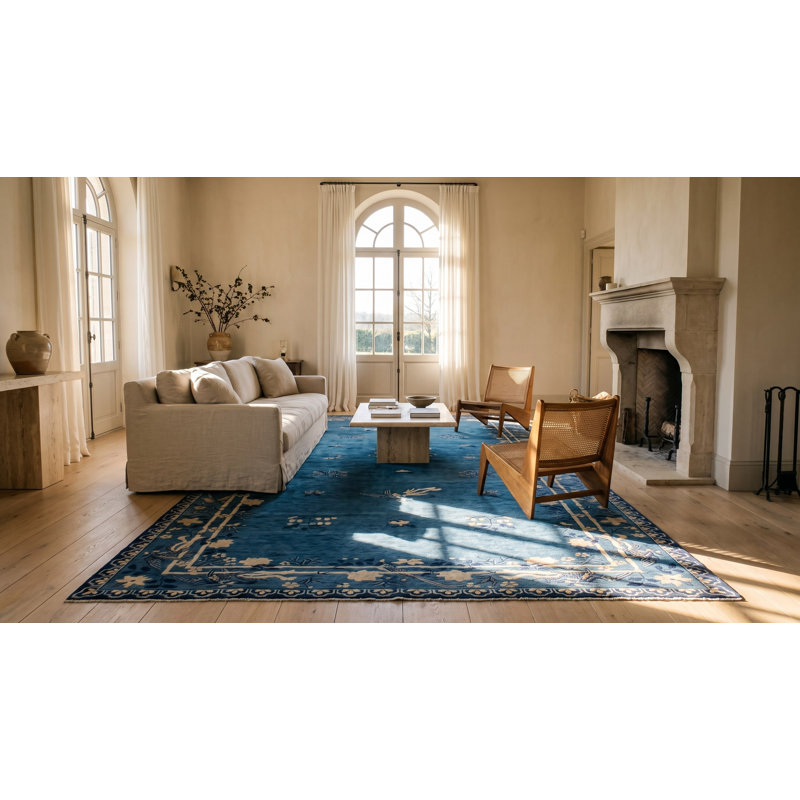 Tapis antique chinois surdimensionné antique
