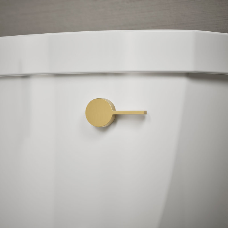 Cimarron® Trip Lever, Right Hand, Vibrant Brushed Moderne Brass
