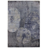 Spotlight Abstract Area Rug in Gray