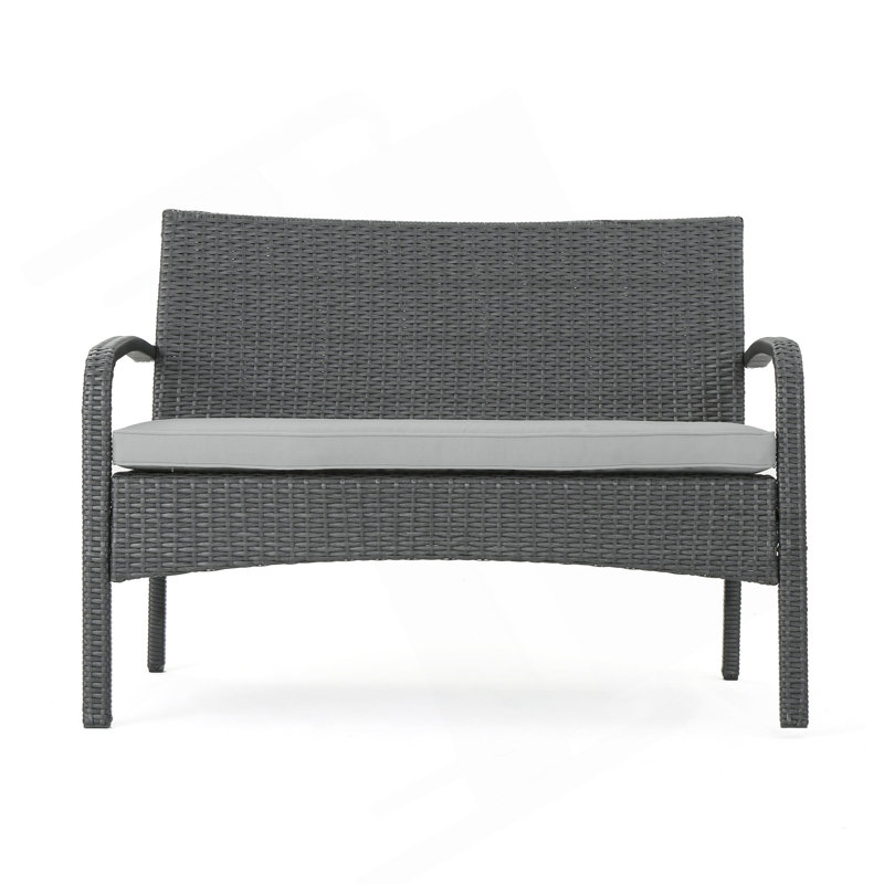 KD WICKER 4 PC CHAT ENSEMBLE
