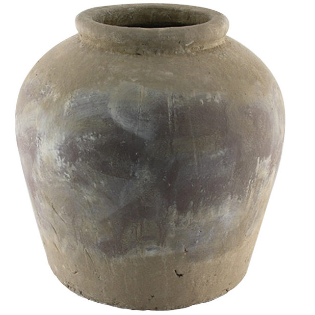 Ceramic Table Vase, 12" H x 12.5" W x 12.5" D