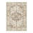  Kitty Washable Vintage Brown Area Rug with Non-Slip Backing for Living Room-528190618