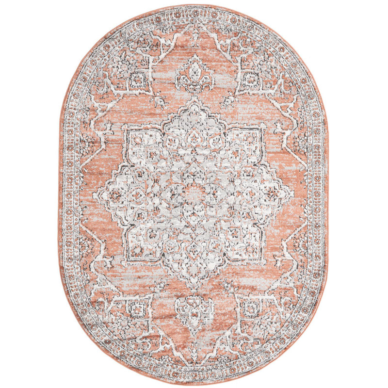 Weingartner Oriental Indoor Rug, Oval 5'3" x 8'