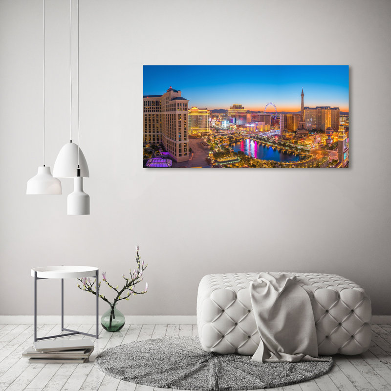 Las Vegas USA - Wrapped Canvas Print