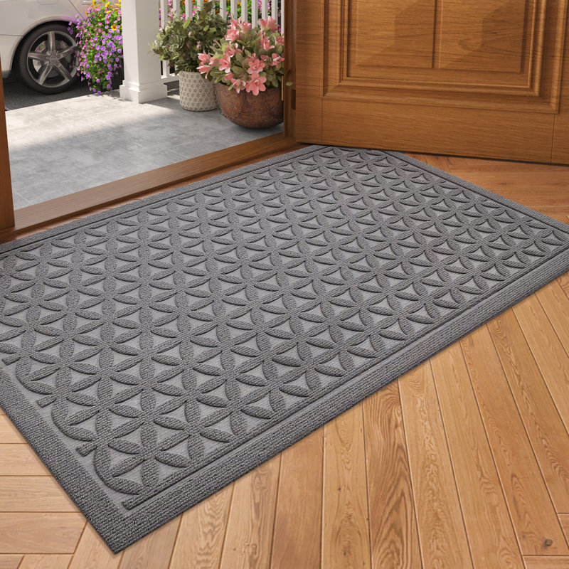Paillasson d'intérieur, paillasson d'intérieur à poils courts, tapis d'entrée antidérapants pour l'intérieur, tapis de bienvenue Dirt Trapper, 24 po x 35 po