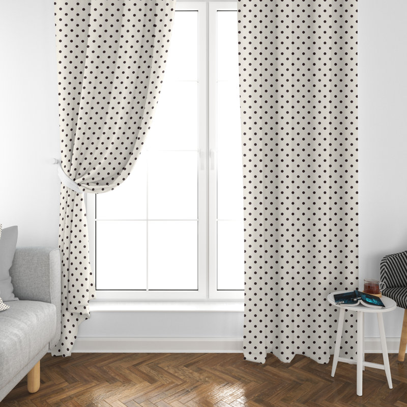 Room Darkening Curtain Pair, 20" W x 82" H