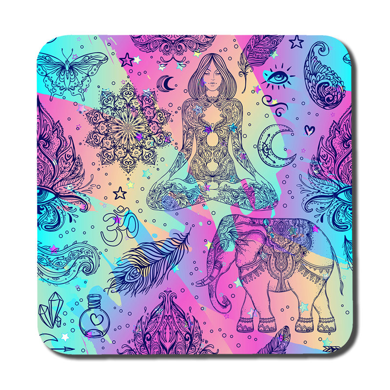 Square 6 Piece Coaster Set