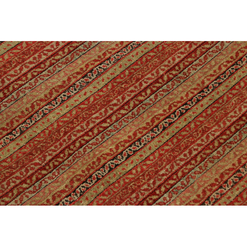 Antique One-of-a-Kind 4'5X6'2 Hand Knotted Area Rug