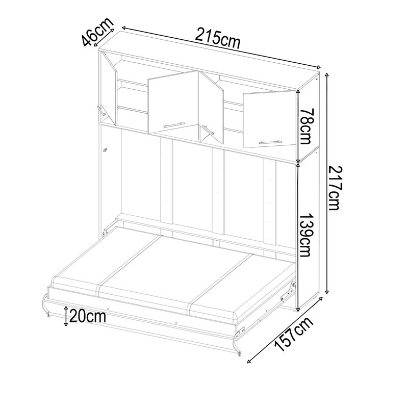 Cottesmore Daybed, Small Double (4')