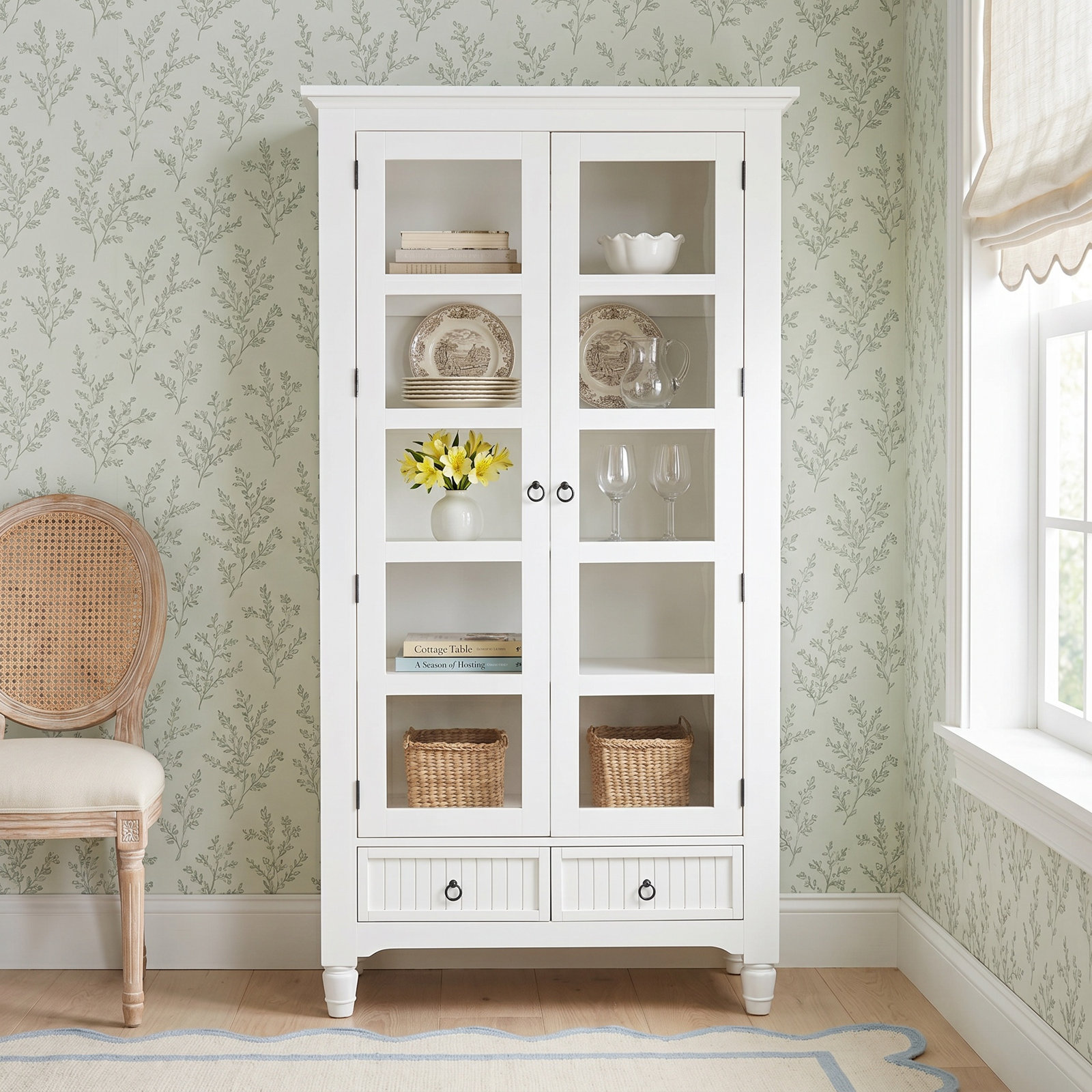 Pearce Accent Cabinet, White