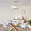 Ventilateur de plafond moderne 18 "avec lumière
