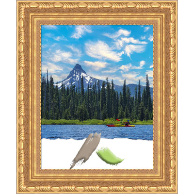 Kinnidi Gold Wood Picture Frame