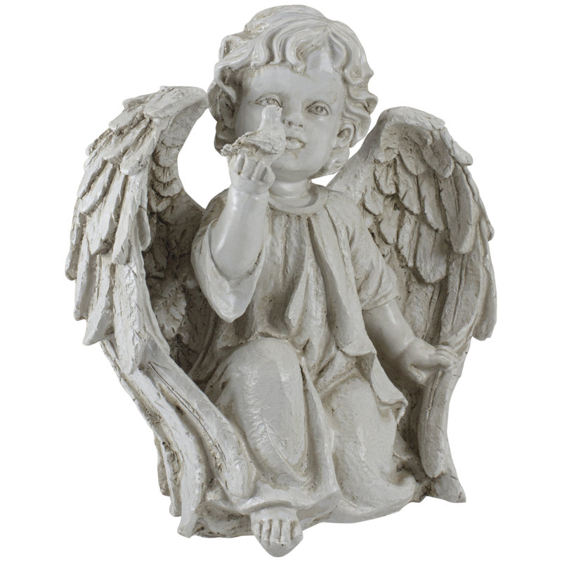 Statue de jardin d'extérieur 10 po ivoire