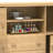 Freestanding Bamboo Spice Rack with Adjustable Racks