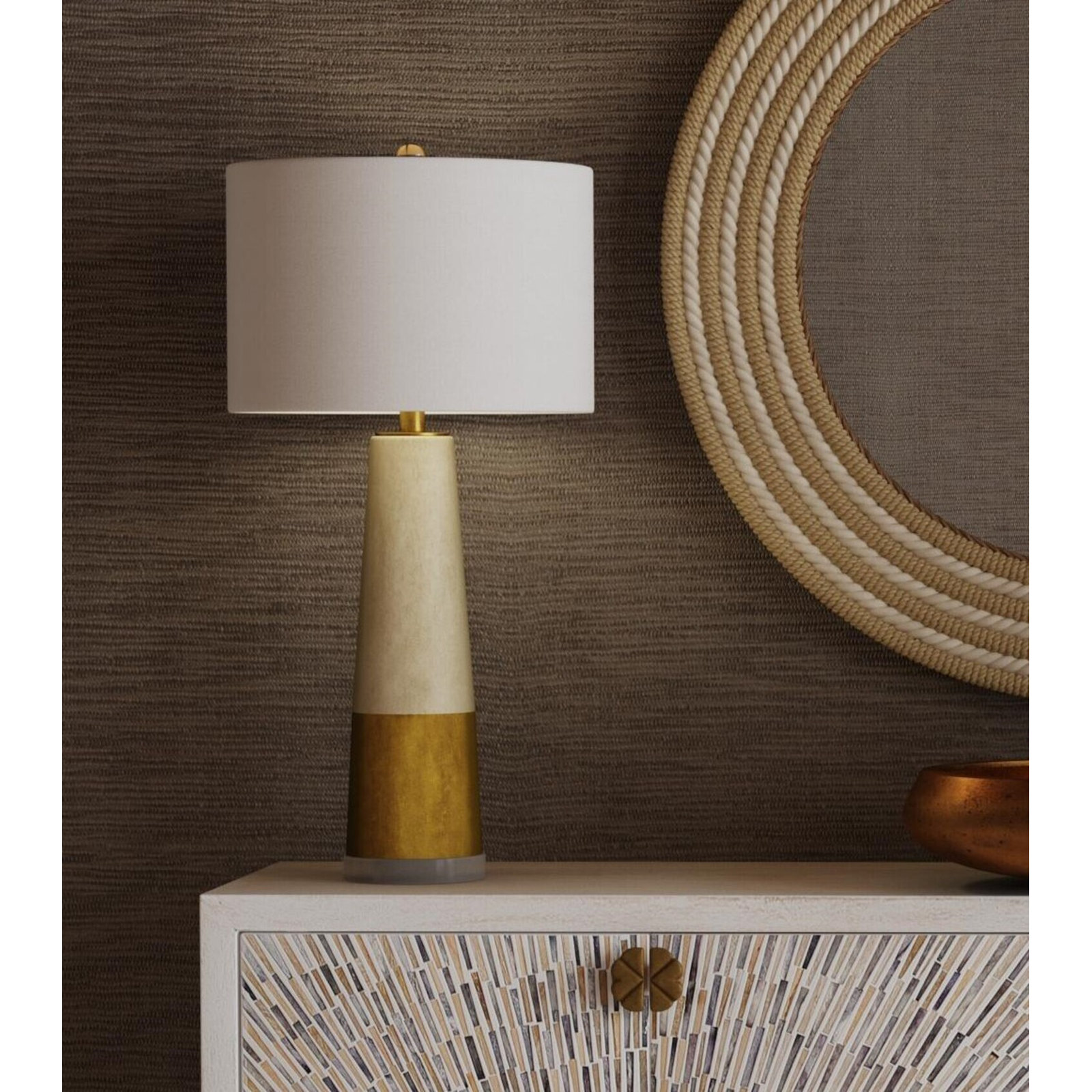 Cabrera Rope Round Wall Mirror