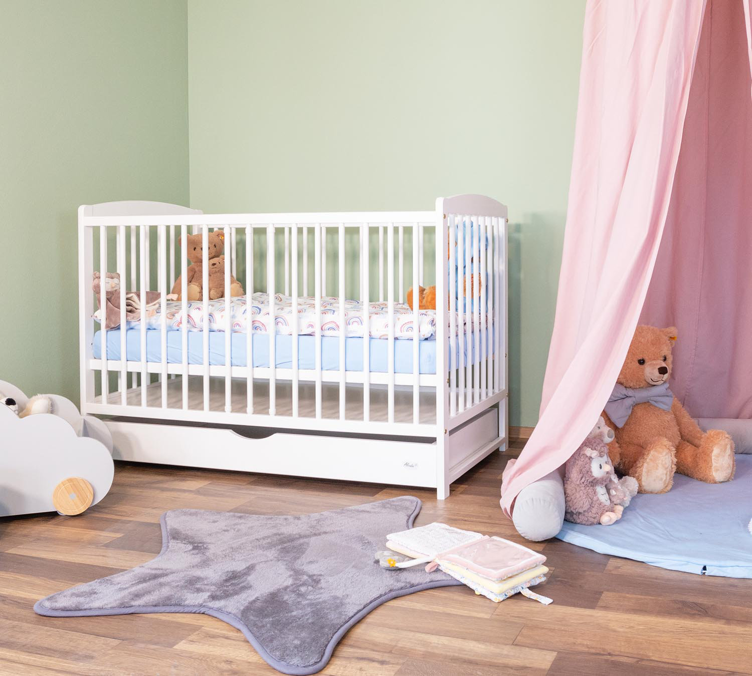 Baby cot cheap 2 in 1