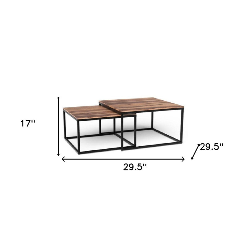 Table basse carrée 30 po Gracie Mills