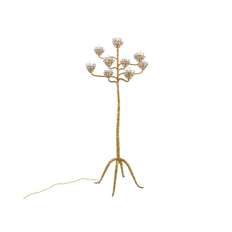 Marjorie Skouras Agave Americana Candelabra Floor Lamp