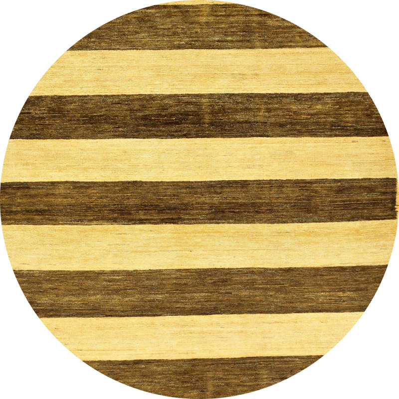 Tapis abstrait moderne 61, Rond 8 pi