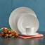 Italian Countryside 40-Piece Porcelain Dinnerware Set, Service for 8