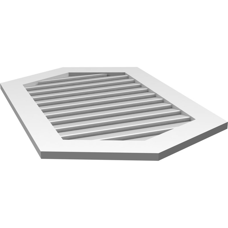 Pente verticale verticale en uréthane 5 pi, H 1 po x l 26 po x L 40 po
