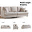 Causeuse en microfibre Mandia-928502952