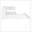 Lit de jour simple avec lit gigogne, armoires de rangement et ports USB-1199446878