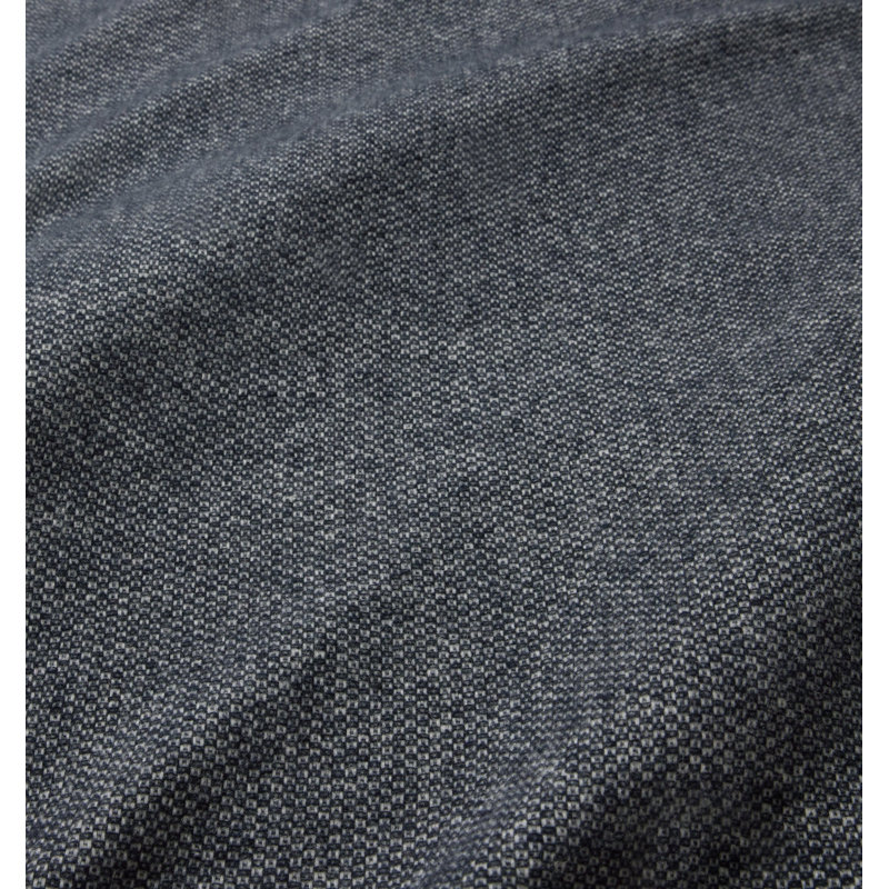 Cervino Wool Square Pillow Cover & Insert, Navy