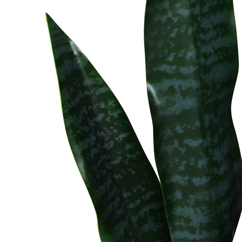 36 po Faux Snake Plant en pot