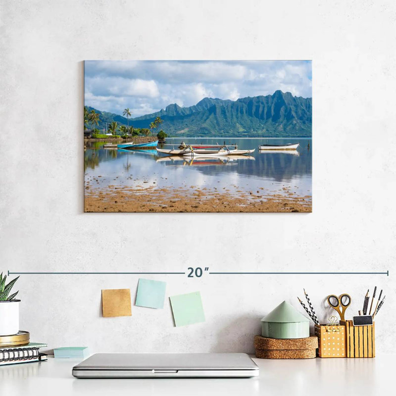 Mehar Kaneohe Bay Boats, 8" H x 12" W