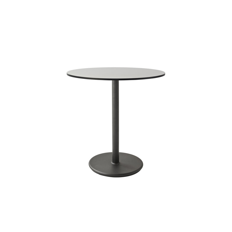 Go Outdoor Round Table, Lava Gray