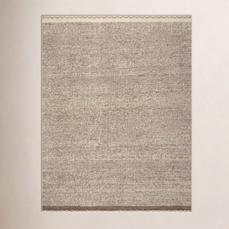 Hand-Woven Geometric Rug, Rectangle 2' x 3'